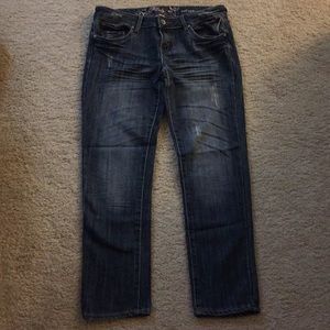 Refuge blue jeans by Charlotte Russe.